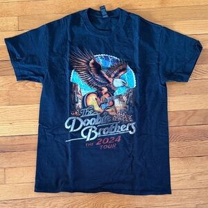 The Doobie Brothers 2024 Tour Black Graphic Tee